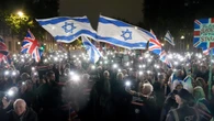 Two pro-Palestinian protesters arrested during Downing St demonstration