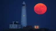 October supermoon ‘visible from anywhere’ on Tuesday night, say astronomers
