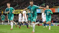 Jamie Donley scores his first Northern Ireland goal to seal win over Luxembourg