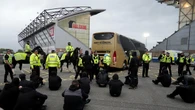 Russell Martin takes responsibility as Rangers fans protest by blocking team bus