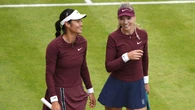 Emma Raducanu and Katie Boulter beaten in the doubles at Queen’s