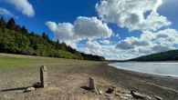 Lost structures emerge from reservoirs as water levels continue to drop