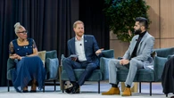 Harry heralds truth and fearlessness of young people in an ‘apathetic world’