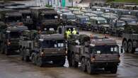 Army loads hundreds of vehicles on to ships ahead of major Nato exercise