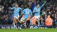 Man City score stoppage-time equaliser to deny 10-man Arsenal in Etihad thriller