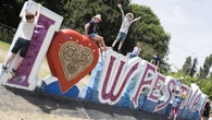 Fans ‘cannot believe their luck’ as sun shines on Isle of Wight Festival