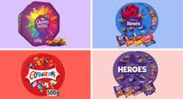 Bag Christmas chocolate tubs for less than a fiver