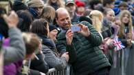 William is king of the selfies with royal fans in Tallinn