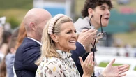 Gabby Logan cheers on daughter as budding jockey competes at Goodwood