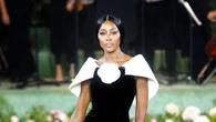 Naomi Campbell steals the show at catwalk for London Fashion Week