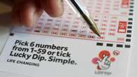 Ticket-holder bags Saturday’s £4 million Lotto jackpot