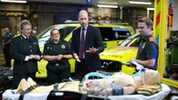 William praises ambulance service for encouraging staff to speak up over abuse
