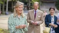 Duke and Duchess of Edinburgh find lucky pine needles in sacred part of Japan