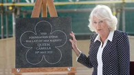 Camilla unveils foundation stone for new Westminster Abbey building