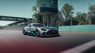 The Mercedes-AMG GT2 Edition W16 brings GT Racing and Formula One to the road