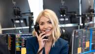 Holly Willoughby raises funds for children’s charity on trading floor