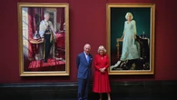 King and Queen unveil portraits marking coronation