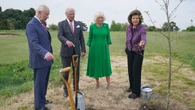 Charles and Camilla plant ‘beautiful’ Swedish oak with King and Queen of Sweden