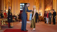 Shameless star made OBE says Prince of Wales joked about her playing Elizabeth I