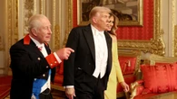 King urges Trump to protect the environment in state banquet speech