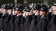 Fall in number of police officers in England and Wales