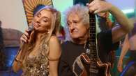 Sir Brian May shreds guitar in the music video for Talia Dean’s new song