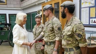 Queen presented with brooch to mark dedication to Army battalion