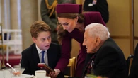 William tells of George’s interest in war veterans at Palace tea party
