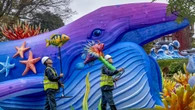 Lantern trail at zoo returns for first time in six years with aquatic theme