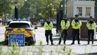 Tributes left at ex-RAF base where fire killed firefighters and member of public