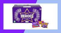 Giant box of Cadbury Heroes ideal for Halloween