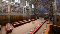 All eyes on Vatican City for smoke as cardinals begin work to choose new pope