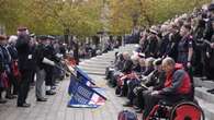 Military personnel join veterans and public for Remembrance Sunday in Portsmouth