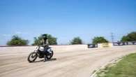 Riding motorcycle flat-track for the first time: How hard can it be?
