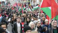 Thousands participate in Palestinian solidarity march in Dublin