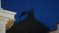 Black smoke confirms no pope elected in first conclave voting round