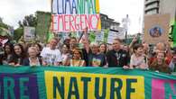 Dame Emma Thompson urges politicians to ‘listen up’ at London nature march