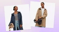 This lightweight raincoat is ideal for summer showers