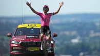 Ireland’s Ben Healy breaks clear to win Tour de France stage six