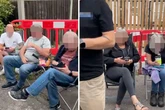 Protesters block hotel entrance after false claim it would house asylum seekers