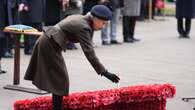 Duchess of Gloucester honours war dead in place of Queen at Westminster Abbey