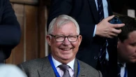 Sir Alex Ferguson opted to travel as he sought to deal with the loss of his wife