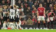 Sorry Manchester United slump to another defeat as Newcastle claim deserved win