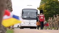 ‘War can knock on everyone’s door’, warns Ukrainian soldier after training in UK