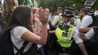Violent clashes break out at London protest in support of Palestine Action