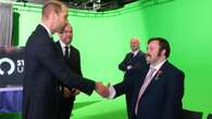 William charmed by Northern Ireland’s own prince of the silver screen