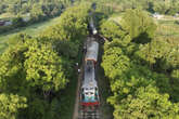 Train hits and kills 2 wild elephants in Sri Lanka as 2 of its fuel-carrying tankers derail