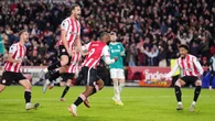 Liverpool’s Premier League title defence in tatters after defeat at Brentford