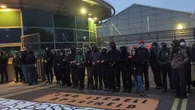 Pro-Palestinian protesters blockade defence factory in Edinburgh