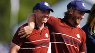 Fired up Rory McIlroy walks the walk as Europe dominate at Bethpage Black